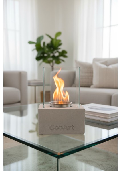 Muko Biyoetanol Masaüstü Şömine - 1 LT YAKIT HEDİYELİ