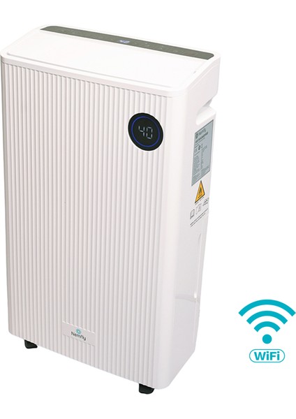 FLY12 Akıllı ( Wi-Fi ) Ev Tipi Nem Alma ve Hava Temizleme Cihazı fırsatları