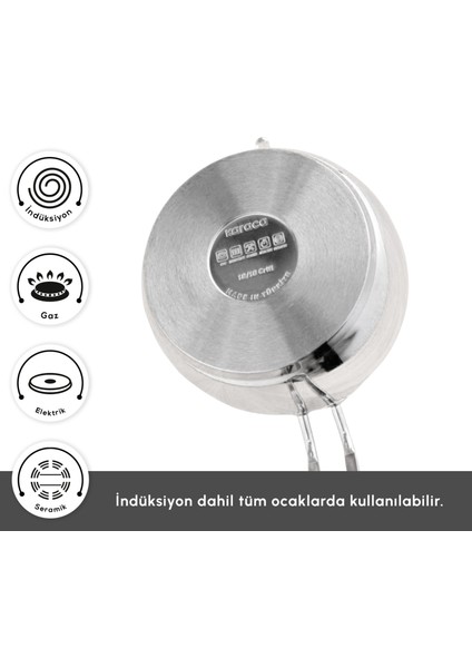 Belinay İndüksiyon Tabanlı Midi Rose Çaydanlık Takımı fırsatları