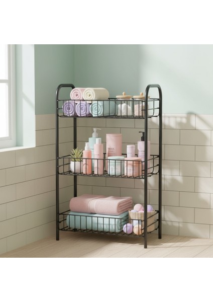 Banyo Metal Raf Banyo Düzenleyici Çok Amaçlı Metal Raf Banyo Mobilya fiyatları