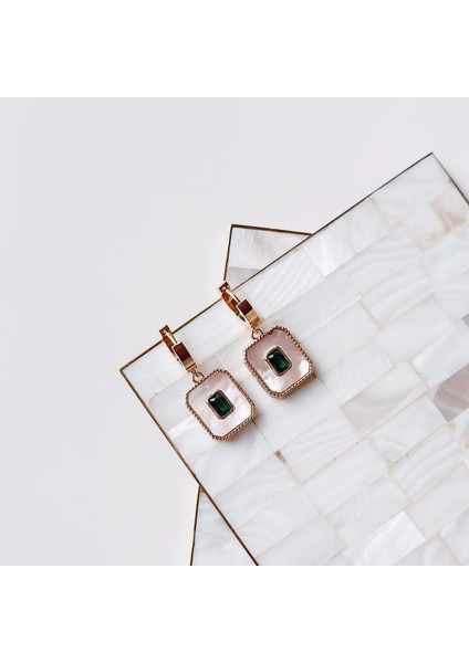 Cuadrado Çelik Küpe