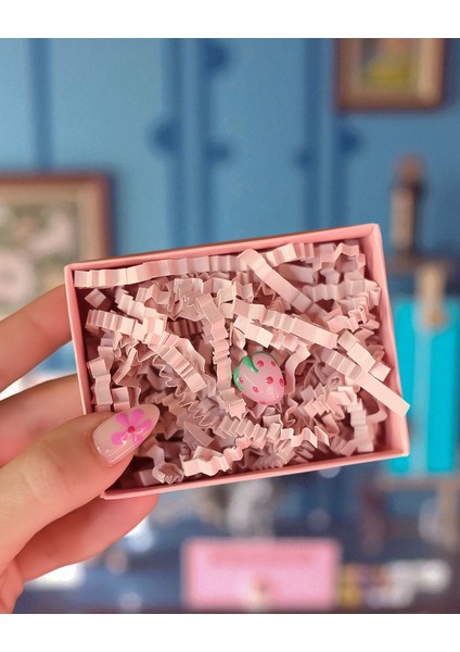 Zigzag Kırpık Kağıt, Hediye ve Ambalaj Dolgu Kağıdı, Paketleme Kırpıntı Kağıdı, 1000 gr, Pembe indirimleri