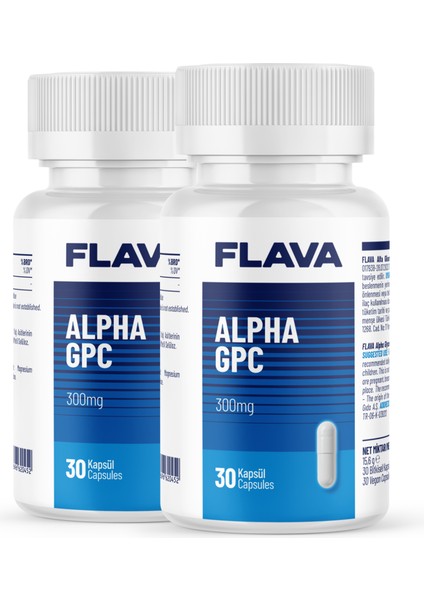 Alpha Gpc - 30 Kapsül x 2 Adet