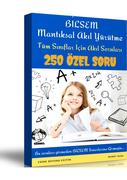 BİLSEM Mantıksal Akıl Yürütme Hazırlık Kitabı (PDF Sorular İlaveli)