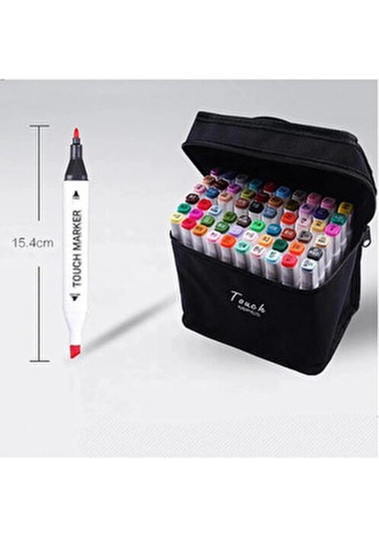 Touch 60 Adet Çift Taraflı Marker Kalem Double indirimleri