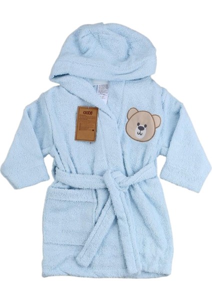 Desenli Bebek Bornozu 138