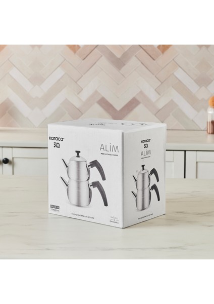 Alim Indüksiyon Tabanlı Midi Boy Çaydanlık