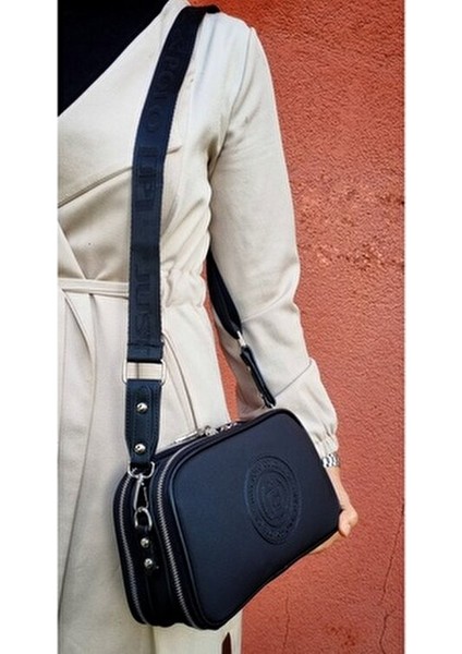 Justpolo Kadın Lacos 5 Bölmeli Omuz ve Çapraz Çantası