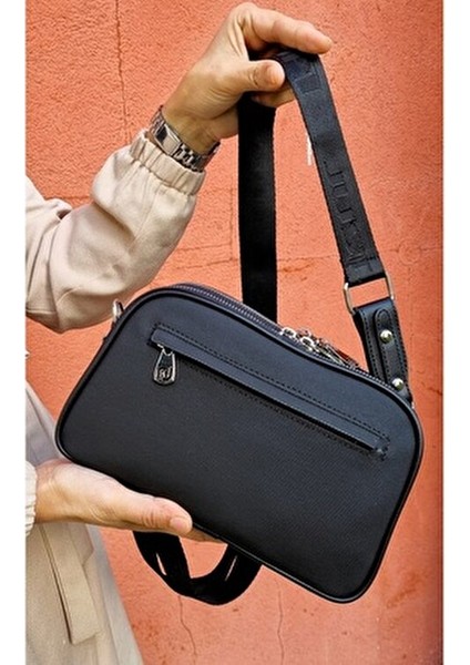 Justpolo Kadın Lacos 5 Bölmeli Omuz ve Çapraz Çantası indirimleri