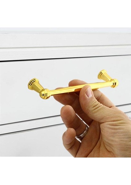 Mobilya Mutfak Dolabı Çekmece Dolap Kapak Kulpu Düz Metal Kulpları Kulbu Kulpu 160 mm Altın modelleri