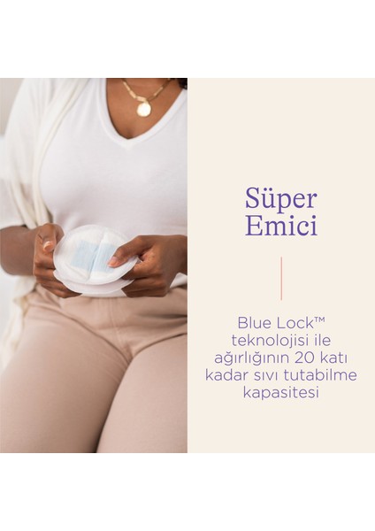 Blue Lock ™ Göğüs Pedi 36X3'LÜ Paket (108 Adet) modelleri