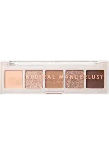 5'li Far Paleti Neutral Wanderlust