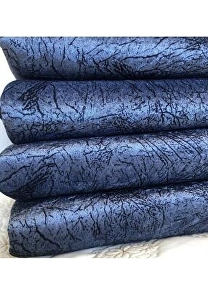 Kadife Koltuk Çekyat Örtüsü Indigorengi Damar Desenli Parlak Kaymaz Taban Süngerli modelleri