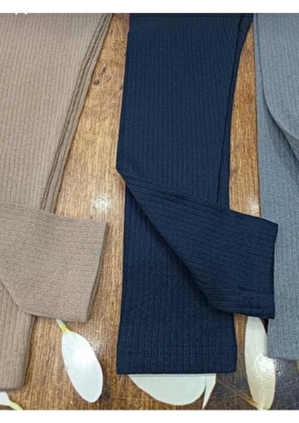 Fitilli Şardonlu Çocuk Tayt 4'lü Takım 4 renk fırsatları