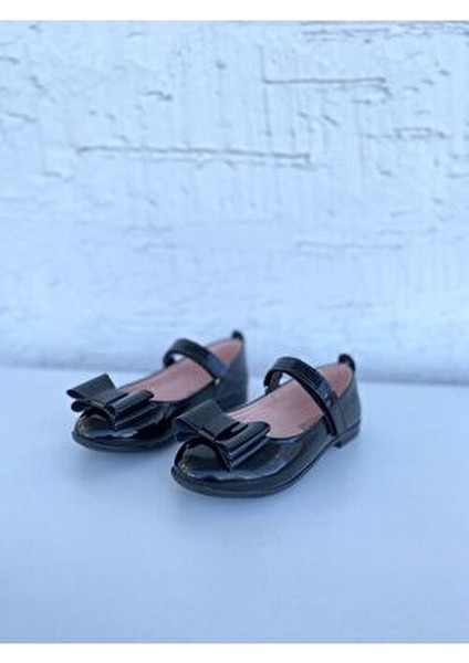 Kız Çocuk Papyon Fiyonklu, Rugan ,ortopedik Babet Ayakkabı fırsatları