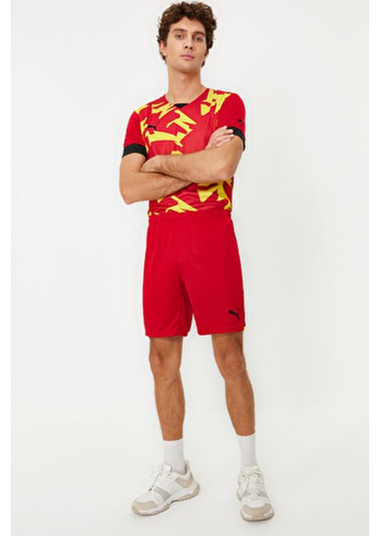 Fcat Şort Erkek Chili Pepper-Cyber Yellow Düz Desenli Cepsiz Kumaş Özellikli modelleri