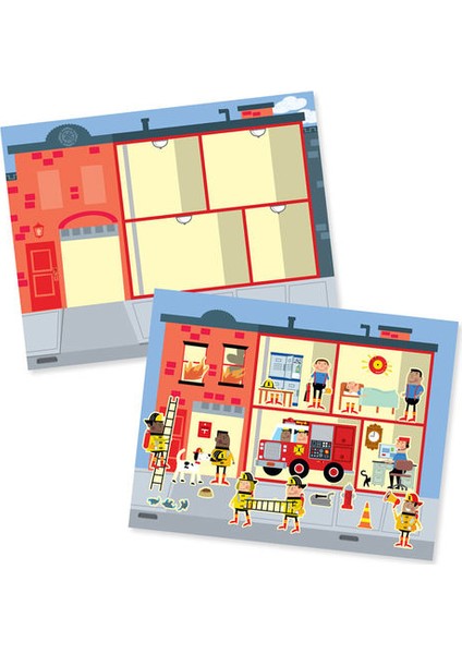 Melissa&Doug Tak Çıkar Çıkartma Kitabı - Benim Şehrim fiyatları