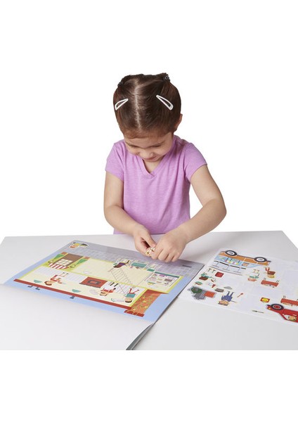 Melissa&Doug Tak Çıkar Çıkartma Kitabı - Benim Şehrim modelleri