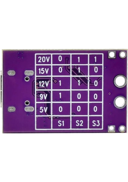 Pd/qc/afc Hızlı Şarj Adaptöründen Voltaj Yükseltici Modül Decoy 5V 9V 12V 15V 20V Sabit Voltaj fiyatları