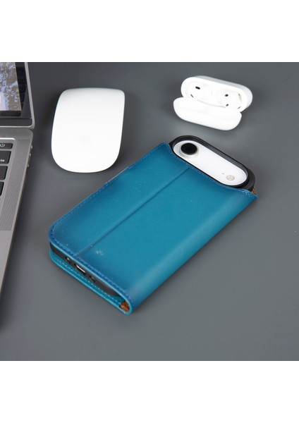 iPhone 17 Air Deri Cüzdanlı Kılıf – Rfıd ve Magsafe Uyumlu fiyatları