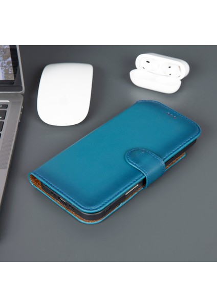 iPhone 17 Air Deri Cüzdanlı Kılıf – Rfıd ve Magsafe Uyumlu modelleri