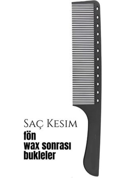 Berber Kuaför Saç Kesim Bukleli Saç Fön Wax Sonrası Tarak fiyatları
