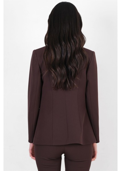 Corinta Mono Yaka Büyük Cepli Ceket Kahve fırsatları