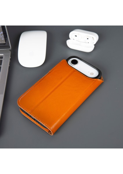 iPhone 17 Air Deri Cüzdanlı Kılıf – Rfıd ve Magsafe Uyumlu fiyatları