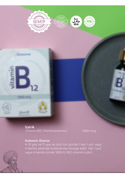 B12 Vitamini 1000 Mcg 20 ml fiyatları