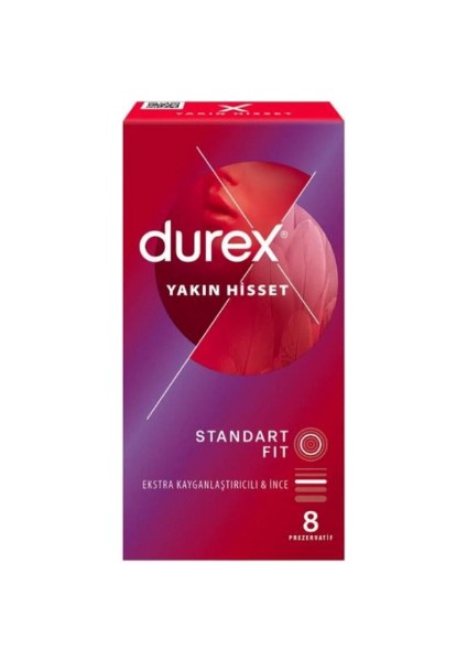 Durex Yakın Hisset Standart Fit 8'li fiyatları