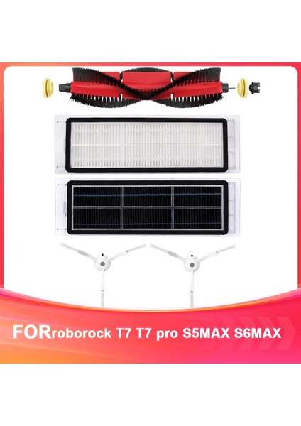 Roborock T7 T7 Için Pro S5MAX S6MAX Sweeper Aksesuarları Yedek Sarf Malzemeleri (Yurt Dışından)