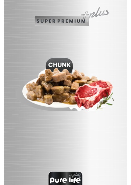 Purelife Plus Sığır Yetişkin Köpek Konserve Mama 400GR indirimleri