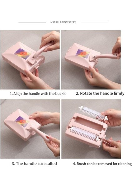 4pc Halı Kırıntıları Masa Fırçası Manuel Kırıntı Temizleyici El Tipi Çift Silindir Süpürücüler Ev Yatak Odası Ofis Halı Kalıntıları (Yurt Dışından) fiyatları