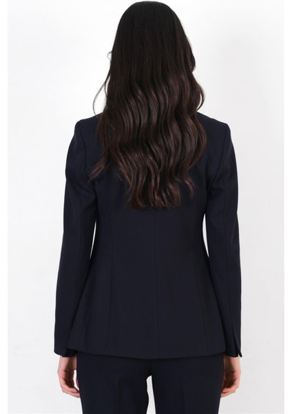 Cristano Mono Yaka Tek Düğme Ceket Lacivert modelleri