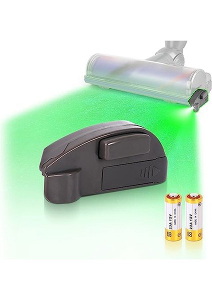 Toz Dedektörü Işık Vakum LED Işık Eki, Vakum Süpürge Kafa Aksesuarları Için Yeşil LED Işık (Yurt Dışından)