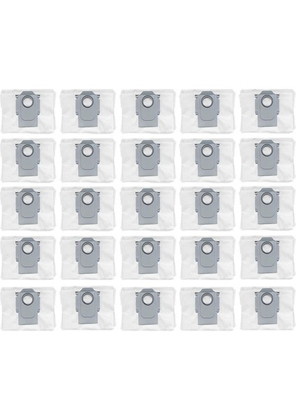 Xiaomi Roborock S7 Maxv Ultra / Q5+ / Q7+ / Q7 Max+ / T8 Çöp Torbası Robot Vakum Süpürücü Için Toz Torbaları Aksesuarları (Yurt Dışından)