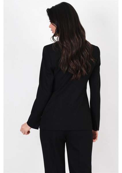 Cristano Mono Yaka Tek Düğme Ceket Siyah fiyatları