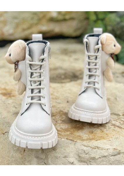 Ayıcıklı Kız Çocuk Bot, Fermuarlı Çocuk Bot, Siyah Çocuk Bot fiyatları