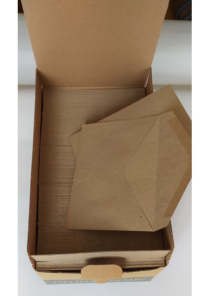 Mektup Zarfı Elvan Tutkallı 90 gr 11,4 x 16,2 cm 500'lü fırsatları