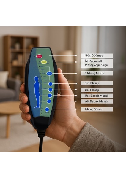 Happhom Elektrikli Masajlı Tv/baba koltuğu Hapmc-01