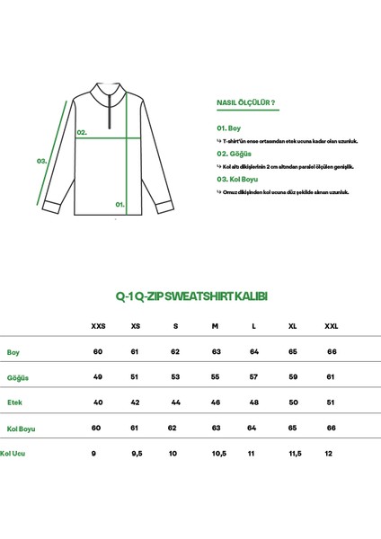 Kartal Supersoft Quarter-Zip Sweatshirt - Siyah indirimleri