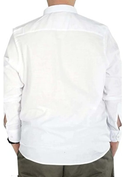 Erkek Büyük Beden Rahat Kalıp Cepli Battal Gömlek fiyatları