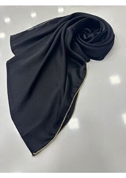 Tasarım Ince Kaşmir Taşlı Şal (Gold Taşlı) fiyatları