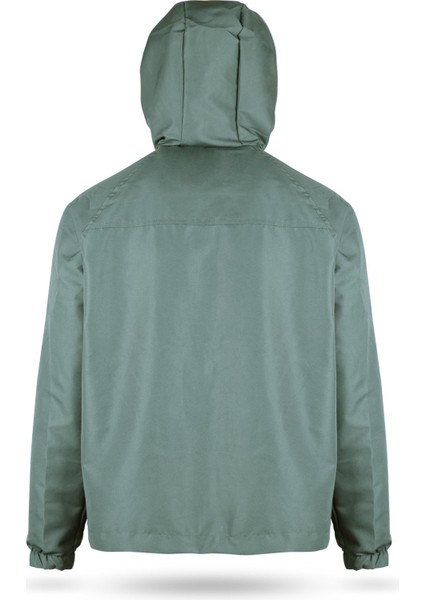 Forest Edge Oversize Fermuarlı Kapüşonlu Yağmurluk fiyatları