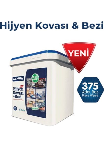 Ekokim Clark Hijyen Kovası 375 Li fiyatları