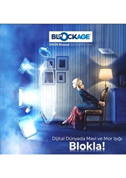 VO5276 Çerçeve Bluekage Mavi Işık Korumalı Gözlük indirimleri