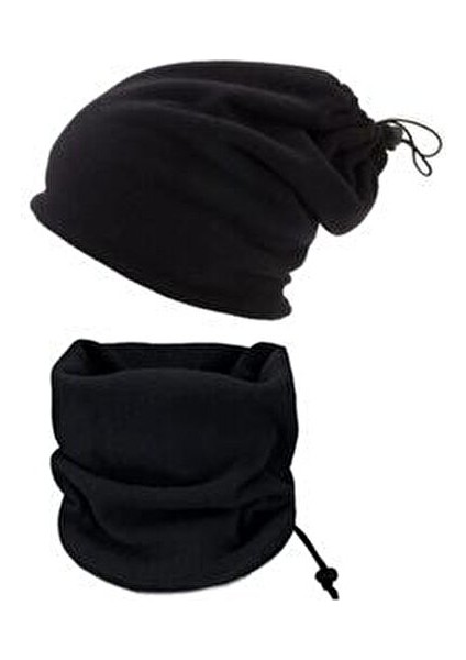 Polar Bere ve Boyunluk + Yün Eldiven 3'lü Set Düz Desenli Hafif ve Dayanıklı Malzeme fiyatları