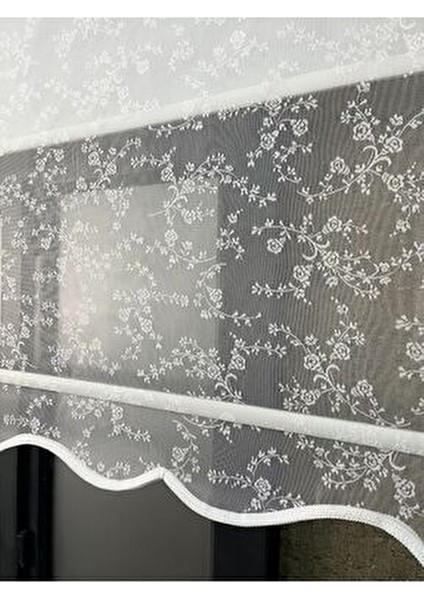 Tül ve Stor Perde Çift Mekanizmalı Düz Desen 190 x 260 cm Polyester fırsatları