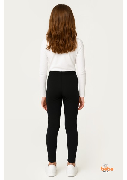 Kız Çocuk Içi Şardonlu Esnek Içlik Tayt ,günlük Spor Rahat Giyim ,ribana Esnek Içlik ,okul Taytı fiyatları