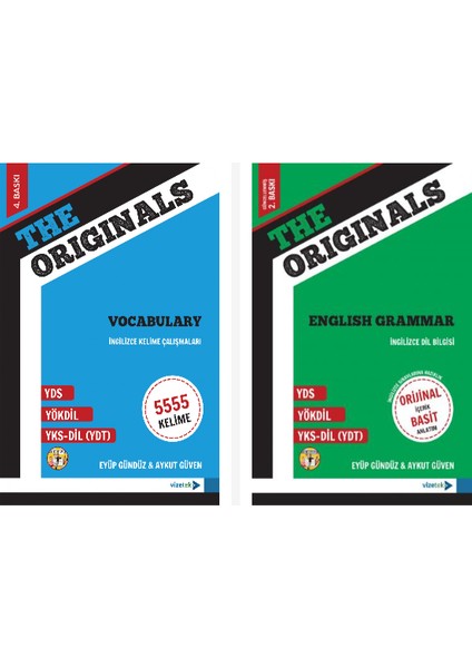 The Orıgınals 2 In 1 - Vocabulary + English Grammar (Yds / Yökdil
